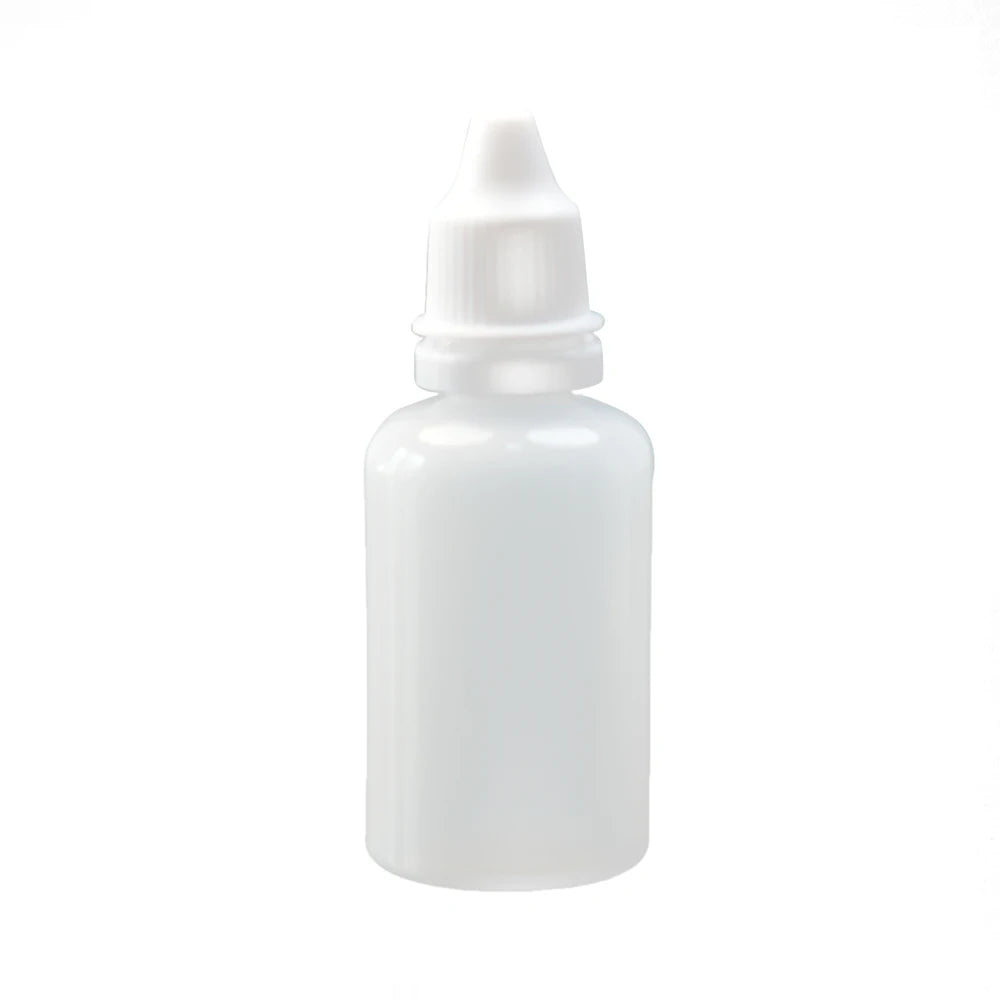5PCS Squeezable Dropper Bottles — 5ML/10ML/15ML/20ML/30ML/50ML/100ML Refillable Plastic Bottles for Eye Liquid & Essentials
