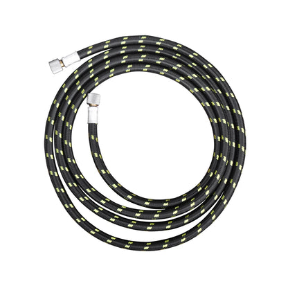 Professional Nylon Braided Airbrush Hose – 1/8" x 1.8m (5.9ft) Standard Fitting for Airbrush DIY