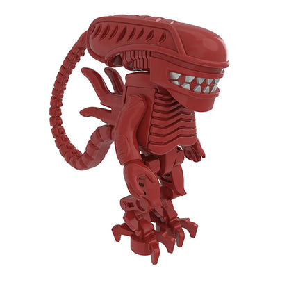 Super Heroes Model Figure Blocks – Invisible Predator vs Alien Jungle Killer Construction Toy for Children