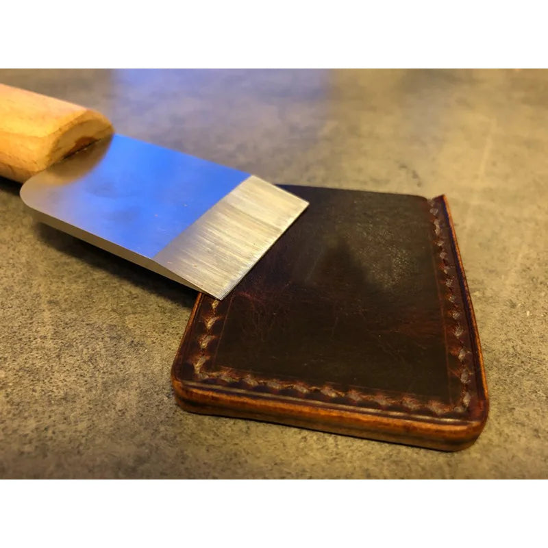 WUTA Professional Leather Craft Cutting Knife: High-Speed Steel Blade DIY Craft Tool - Right/Left-Handed Skiving and Sharpening