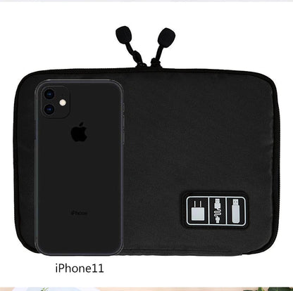 UTHAI T47 Portable Storage Bag – HDD, SSD, USB, Earphone & Charger Organizer Travel Case