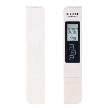 RZ PH/EC Meter Monitor — Digital Portable Aquarium Water Quality Tester, Professional Mini Acidity PH Detector