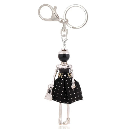 Trendy Women’s Metal Charm Keychain 2026 – Cute Statement Bag Pendant Jewelry Gift for Ladies