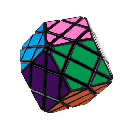 Rhombohedral Dodecahedron Magic Cube - Megaminx Speed Puzzle Educational Brain Teaser