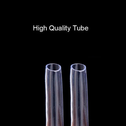 Silicon Aquarium Oxygen Pump Hose - 4x6mm, 1m/3m/5m/10m, Food Grade Tube for Fish Tank & Pond