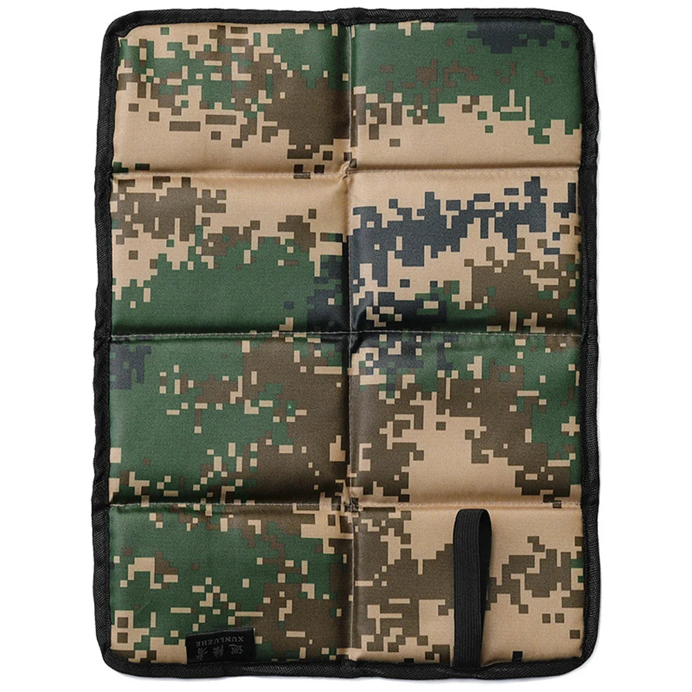 Portable Folding Camping Mat – Waterproof Oxford Foam Sitting Pad for Hiking, Beach, Picnic & Outdoor Use
