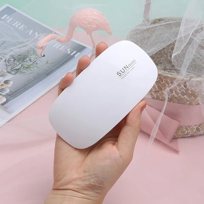 Portable 6W UV LED Nail Dryer – Manicure Lamp for Gel Nail Polish & Nail Art, Home Use