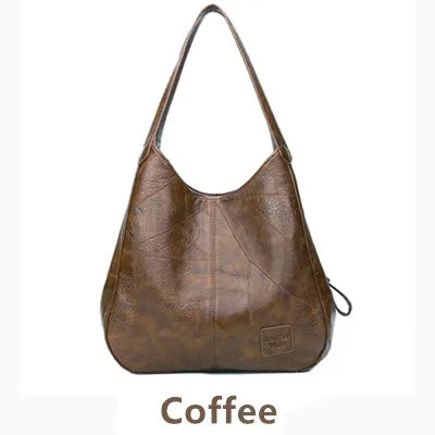 Yogodlns Vintage Women's Handbag - Designer Luxury Shoulder Tote, Fashion Brand Top-Handle Bag