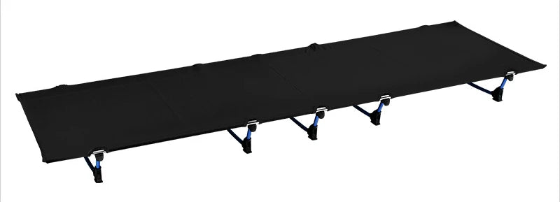 Portable Foldable Camping Cot - Single Person Outdoor Folding Bed, 330LB Capacity, Compact for Picnic & Camping
