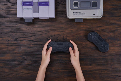 8BitDo SN30 2.4G Wireless Gamepad – Compatible with Original SNES/SFC