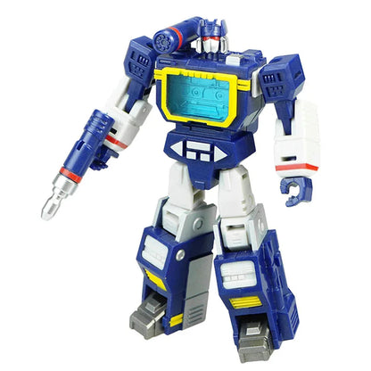 MFT HS-03 Soundwave Action Figure - Mini G1 Transformation Robot Toy With Laserbeak Collectible Gift