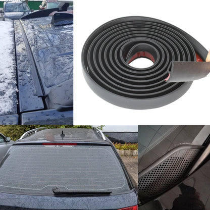 4M H-Type Car Rubber Seal Strip - Windshield Trim Dustproof Weatherproof Seal for Honda, Audi, BMW, Ford, Toyota & More