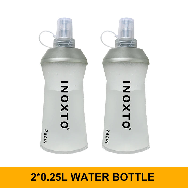 INOXTO 5L Trail Running Backpack - Ultra-Light Hydration Vest for Marathon & Cycling with 1.5L/2L Water Bag