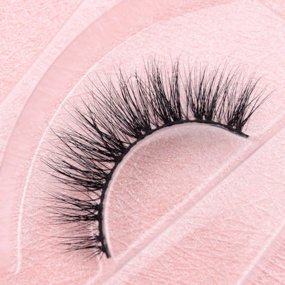 Visofree 3D Mink Eyelashes – Thick Handmade Full Strip Cruelty-Free False Lashes for Makeup M56