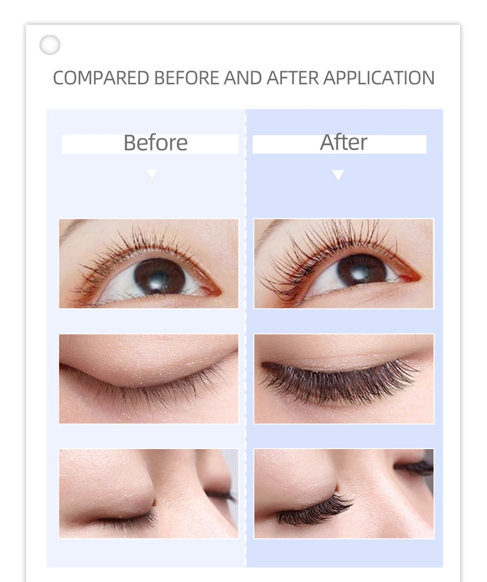 NAGARAKU Synthetic Mink Eyelash Extensions — 16 Lines, Mixed 7-15mm N/M/L/LB/LC/LD Curl High-Quality Individual Lashes