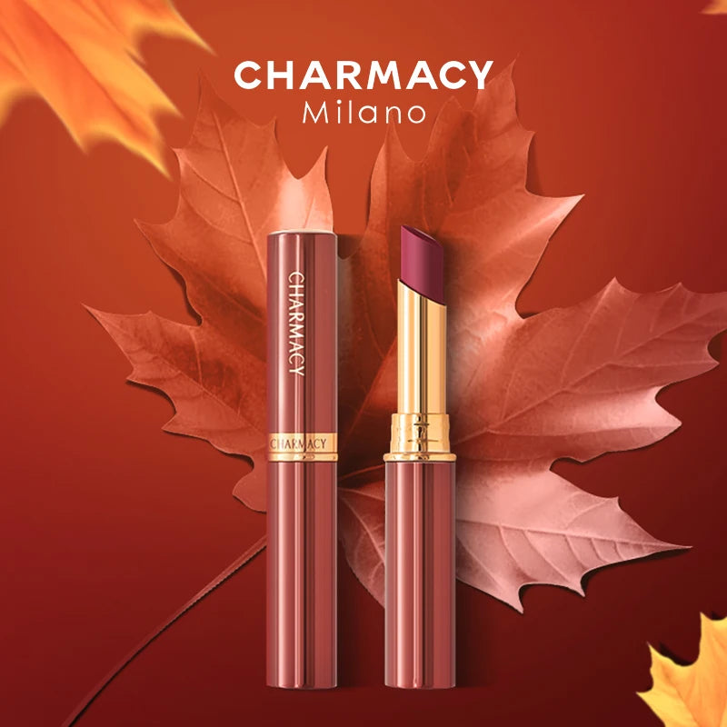 CHARMACY 16 Color Waterproof Velvet Lipstick – Long-Lasting Matte Lip Makeup, Easy to Wear