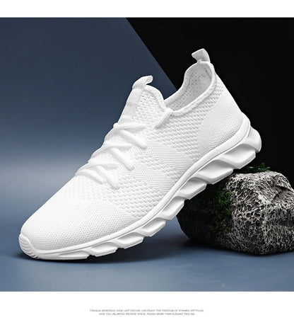 Men's Light Running Shoes – Comfortable, Breathable, Anti-Skid & Wear-Resistant Sneakers for Jogging & Sports