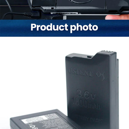 OSTENT 1800mAh & 2200mAh 3.6V Lithium-Ion Replacement Battery for Sony PSP 1000 / PSP-110