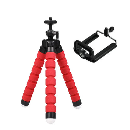Flexible Mini Octopus Tripod for GoPro Hero 12/11/10/9/8/7 Black MAX & Action Cameras Accessories