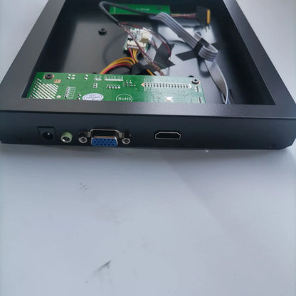 LP097X02 9.7-Inch Portable Monitor - 1024x768 HD IPS LED Display with VGA & HDMI for Raspberry Pi, Camera & PC