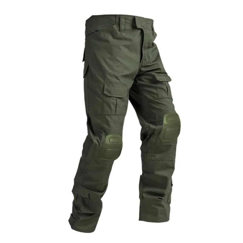 Tactical Combat Uniform for Paintball and Softair - Camouflage Shirts, Cargo Pants, Knee Pads & Hunting Suits