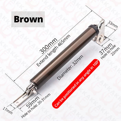 KAK Soft Closing Automatic Door Closer – 35KG Pneumatic Adjustable Speed Door Stop & Protective Holder Hardware