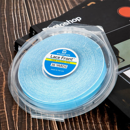 36 Yards Hair System Tape – Double-Sided No Shine Adhesive for Hair Extensions & Lace Front Wigs, Bonding & Replacement Tape