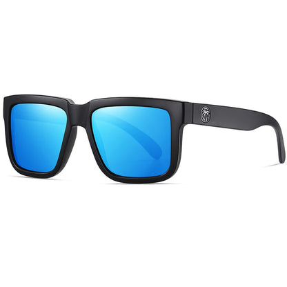 2024 New Heat Wave Luxury Polarized Sunglasses – Square Conjoined Lens, UV400 Protection for Men & Women
