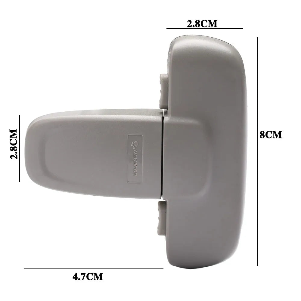 Secure Your Home with 1-Piece Refrigerator Lock - Fridge Freezer Door Catch for Toddler and Child Safety, Ideal Cabinet Lock for Baby Proofing