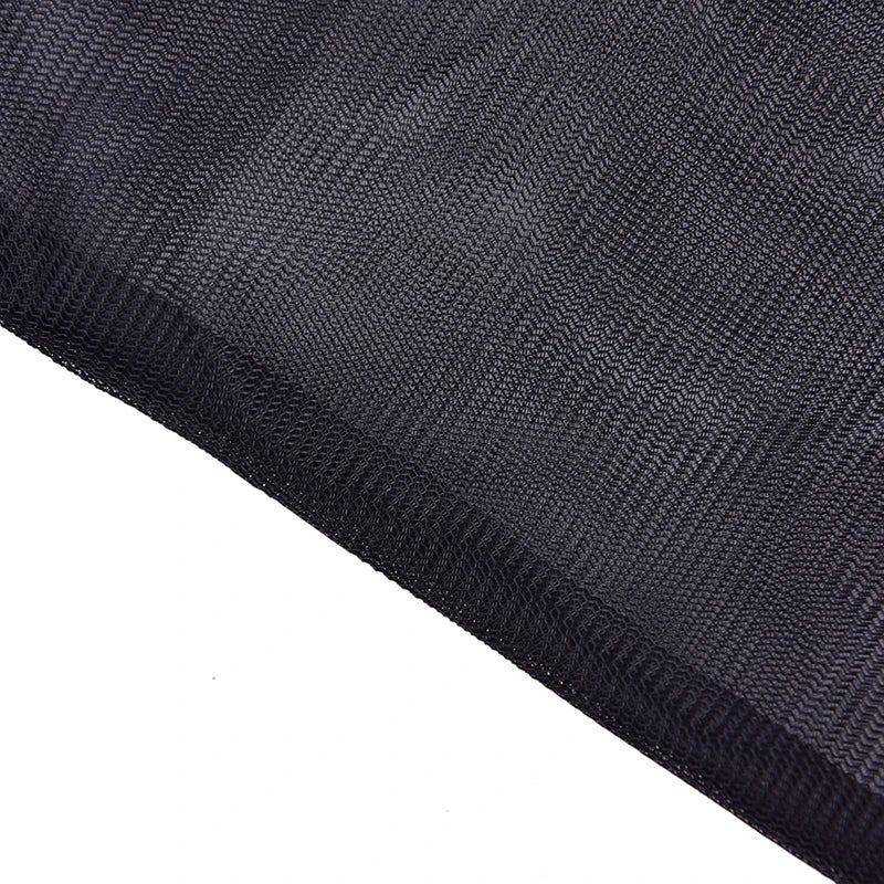 Black Nylon Mesh Laundry Bag – Zippered Washing Bag for Clothes, Bras & Delicates, Washing Machine Safe