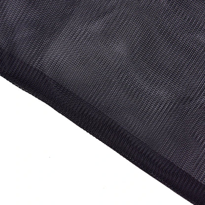 Black Nylon Mesh Laundry Bag – Zippered Washing Bag for Clothes, Bras & Delicates, Washing Machine Safe