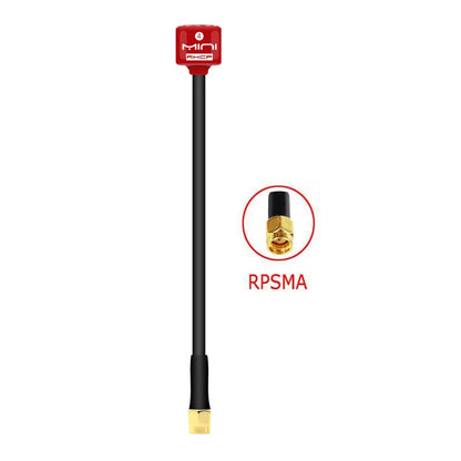 5.8G 4 RHCP Lollipop FPV Antenna – High Gain 2.8dBi SMA/RP-SMA/MMCX/UFL for Racing Drones