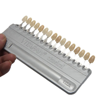 VITA 16 Colors Teeth Shade Guide – Classical Dentistry Equipment for Teeth Whitening & Porcelain Color Matching