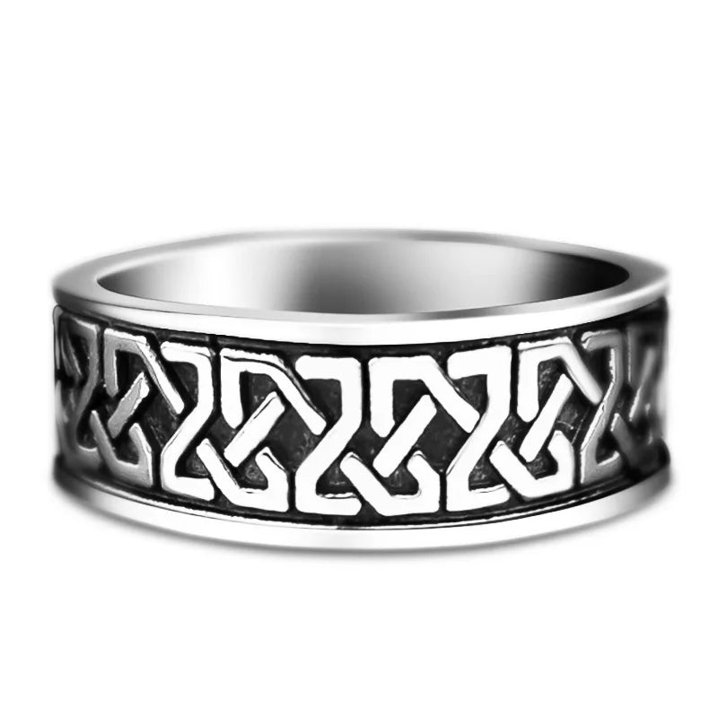 Huitan Viking Nordic Mythology Giant Wolf Ring – Defense Totem, Hip Hop Rock Fashion Unisex Punk Jewelry Gift
