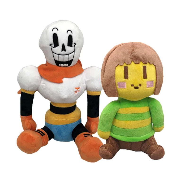 20 Styles Undertale Plush Toys — Sans & Frisk Stuffed Dolls, Zombie Plush for Kids Birthday Gifts