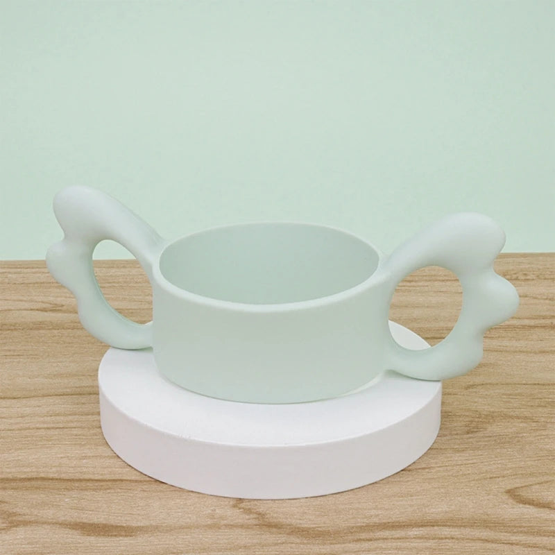 Newborn Bottle Grip Handle – Wide Caliber Milk Bottle Hand Shank for Hegen Baby Feeding Bottle Accessories