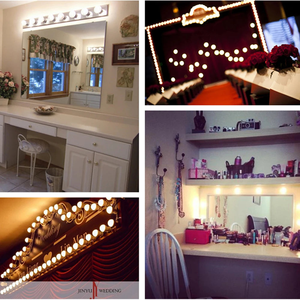 G45 E27 LED Light Bulbs 2-Pack - Colorful 220V Lamps for Christmas, Weddings & Indoor Party Lighting