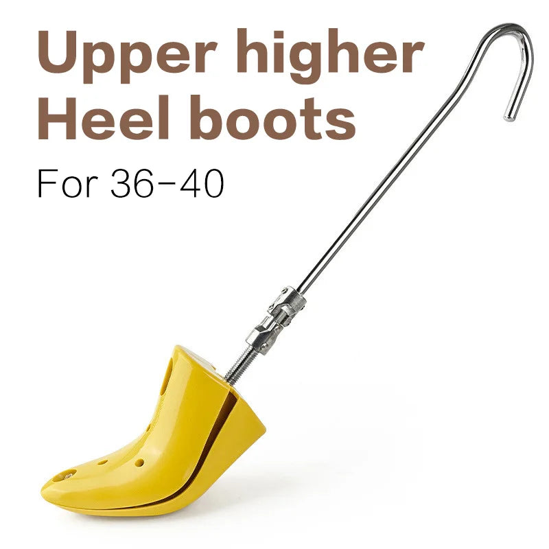 Adjustable Shoe Trees for Boots — Professional Shoe Stretchers & Shapers for Women’s High Heels, Expanders for Upper Widening