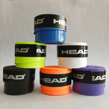 Original Anti-Slip Head Overgrip - Tennis Racket Grips Padel Accessory for Shock Training, Badminton, Squash - Sweatband