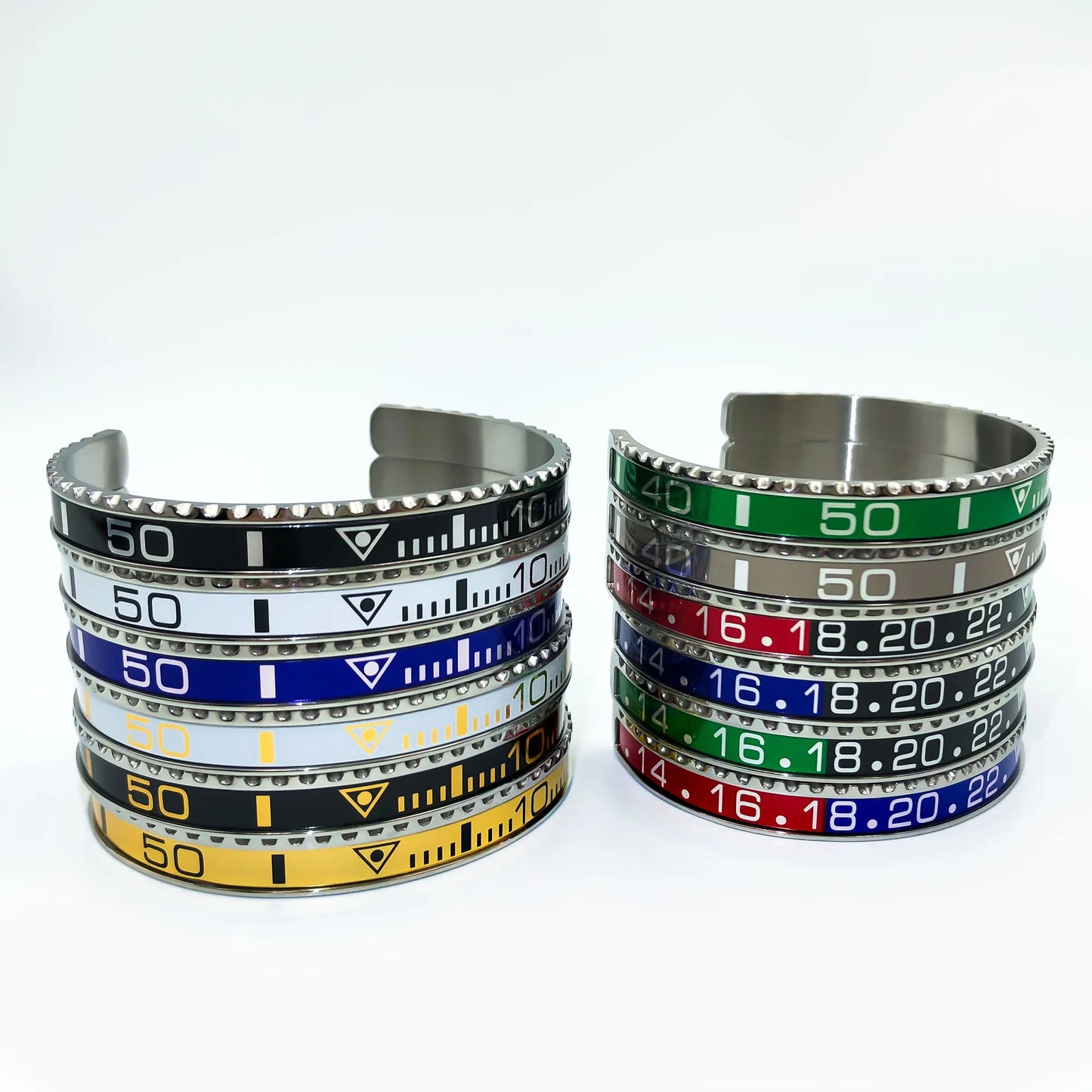New Stainless Steel Digital Display Bracelet — Fashion Jewelry for Men & Women