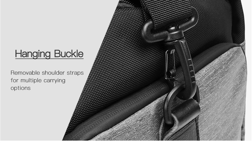 OZUKO Multifunction Men’s Travel Bag – Large Capacity Waterproof Suit Luggage Duffel with Shoe Pocket