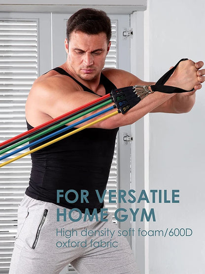 300lb Booty Resistance Band Set – Elastic Workout Harness for Home, Gym, Training & Dumbbell Exercises