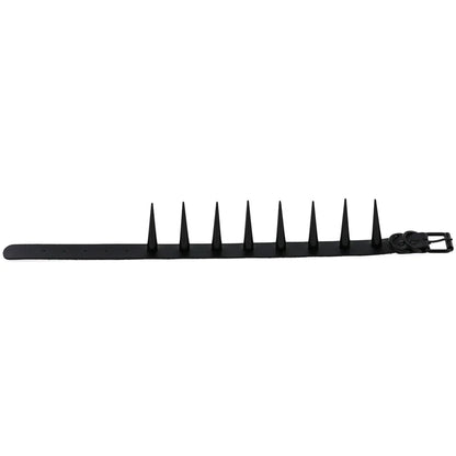 Big Long Spiked Choker Collar – Cool Punk Necklace for Women & Men, Metal Rave Festival Goth Jewelry