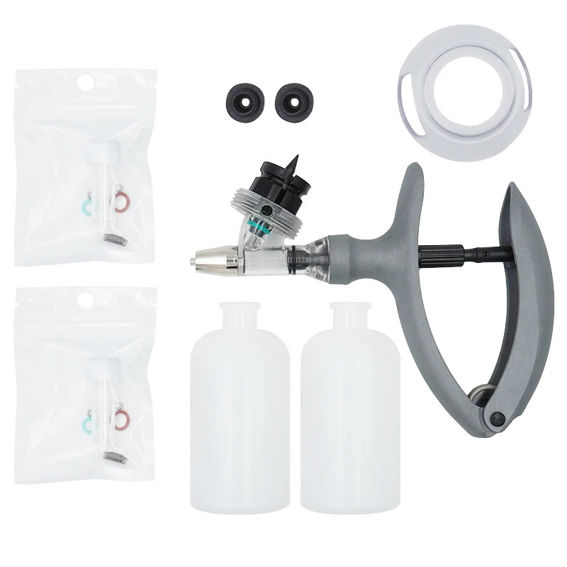 Automatic Veterinary Syringe 1ml/2ml/5ml — Adjustable Continuous Injection for Livestock, Pigs, Cattle, Sheep