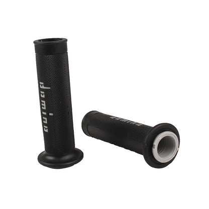 7/8" (22/24mm) Gel Rubber Domino Motorcycle Handlebar Grips — Universal for KTM Yamaha Pit Bike Motocross (9 Colors)