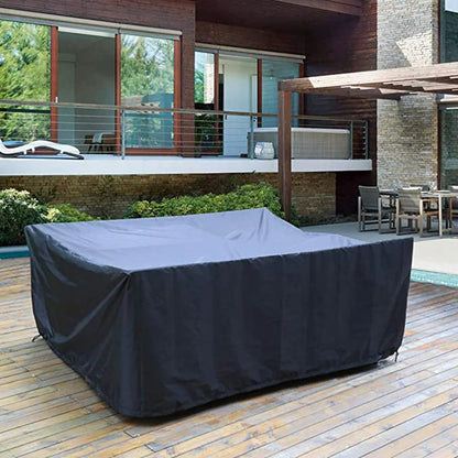 88-Size Waterproof Patio Furniture Cover – Outdoor Table & Garden Furniture Protection Cover, All-Weather Dust & Rain Resistant