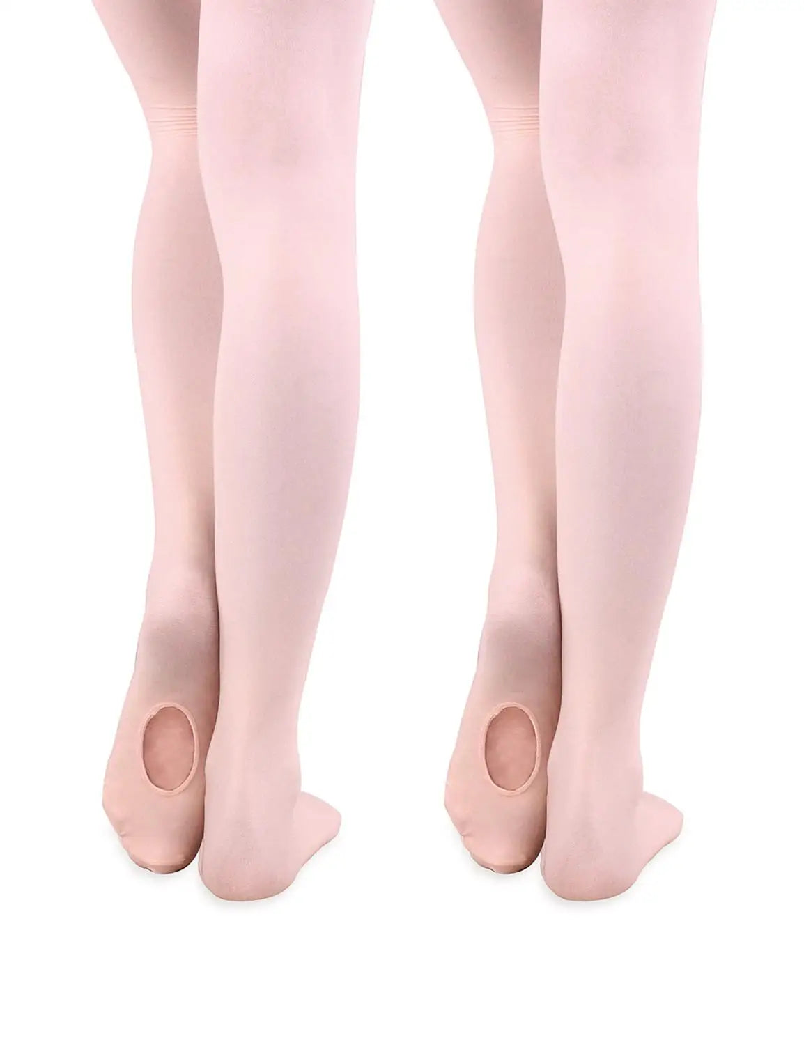 60D Convertible Ballet Tights - Seamless Dance Stockings with Foot Hole for Women