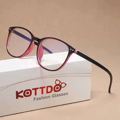 Fashion Reading Glasses for Men & Women – Anti-Blue Light Computer Eyewear for Presbyopia & Hyperopia, Diopter +1.0 to +4.0