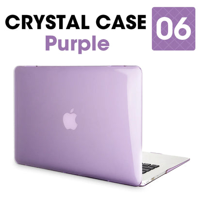 Matte Laptop Case Cover for MacBook Air & Pro - Slim Protective Hard Shell Case for 11 13 15 16 Inch Retina Touch Bar Models