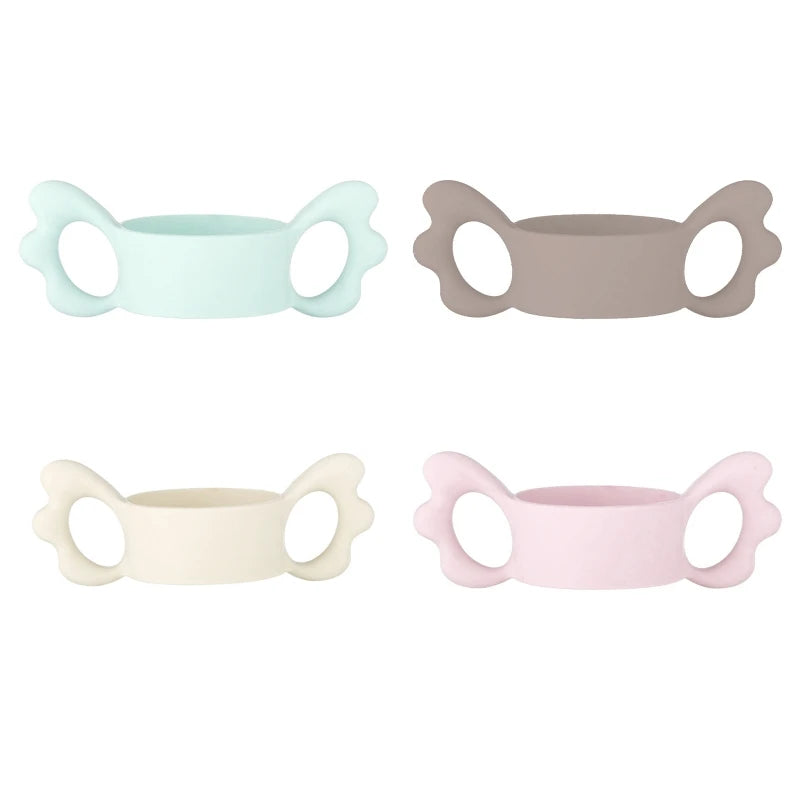 Newborn Bottle Grip Handle – Wide Caliber Milk Bottle Hand Shank for Hegen Baby Feeding Bottle Accessories